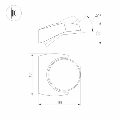 Архитектурная подсветка EYE 029979